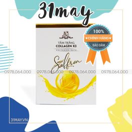 Tắm Trắng Body Collagen X3 Mix Saffron Đông Anh Chính Hãng