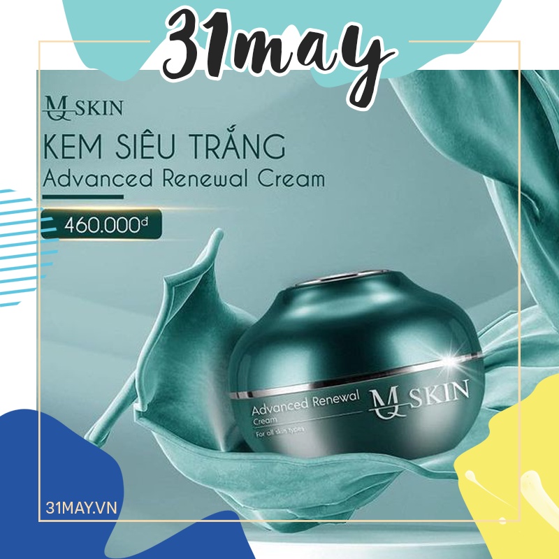 Kem Siêu Trắng MQ Skin Chính Hãng - Advanced Renewal Cream 30g