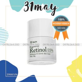 Kem Tái Tạo Da Retinol MQ Skin Chính Hãng - Regenerist Retinol 0.5% 30g