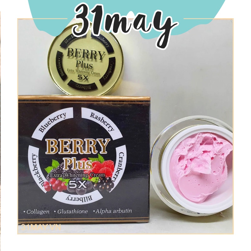Kem Face Giảm Nám Berry Plus Extra Whitening Cream Chính Hãng