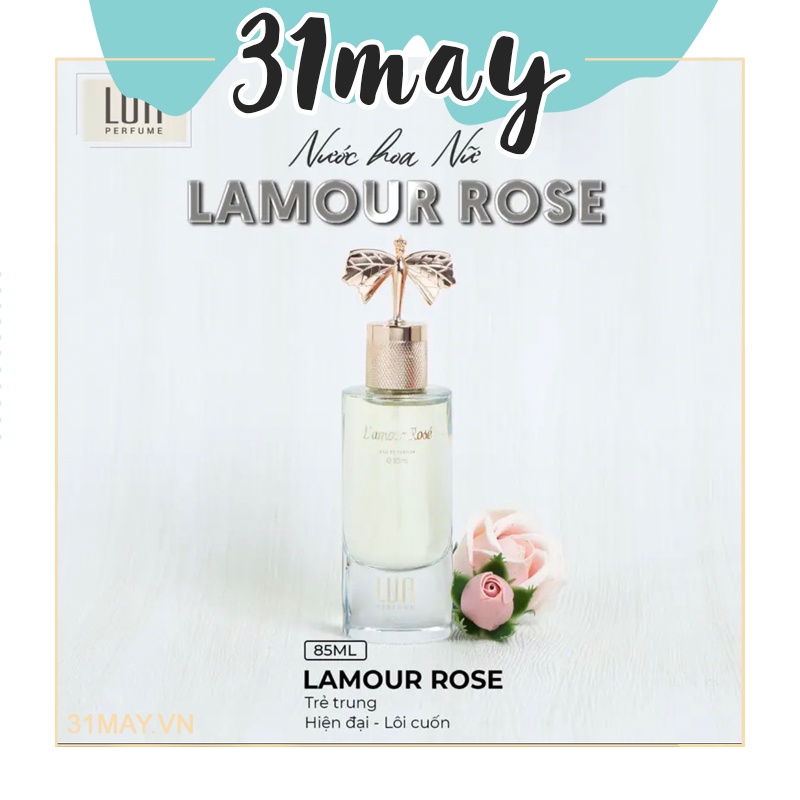 Nước Hoa Lamour Rose Lua Perfume Chính Hãng - Nước Hoa Nữ Mùi Hương Nữ Tính Quyến Rũ