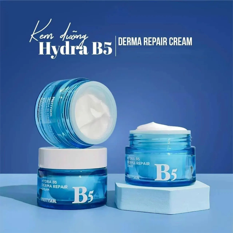 Kem Phục Hồi Da B5 PrettySkin Chính Hãng Giá Sỉ - Hydra B5 Derma Repair Cream 52ml
